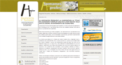 Desktop Screenshot of hosteleriayturismociudadreal.es